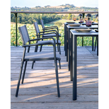 Emma EA310 Aluminium Armchair by Vermobil