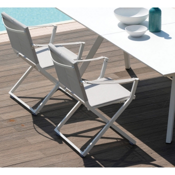 Fellini FE30X Aluminum Armchair by Vermobil