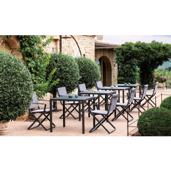 Fellini FE30X aluminum armchair by Vermobil