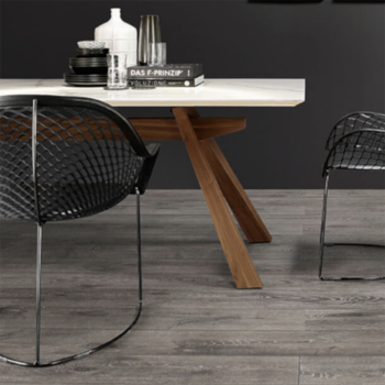 Calla S M_M PP_TS chair with upholstered shell by Midj