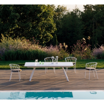 Iron armchair for outdoor Desiree DE301 Vermobil