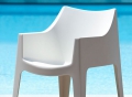 Coccolona armchair in Scab design technopolymer