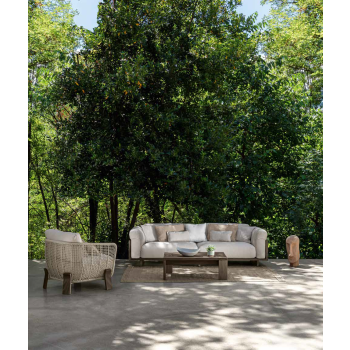 Argo Wood living armchair by Talenti