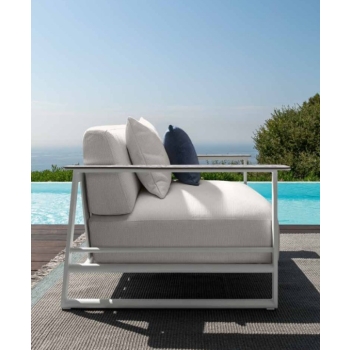 Living Riviera armchair by Talenti