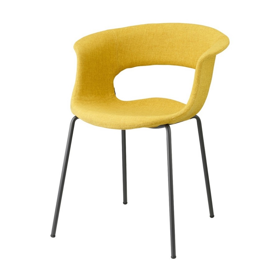 Natural Miss B Pop Armchair of Scab Upholstered plastic design