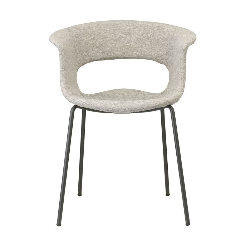 Natural Miss B Pop Armchair of Scab Upholstered plastic design