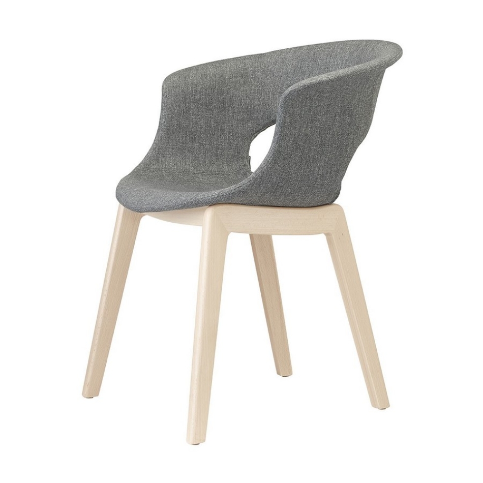 Natural Miss B Pop Armchair of Scab Upholstered plastic design