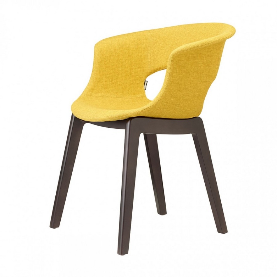 Natural Miss B Pop Armchair of Scab Upholstered plastic design