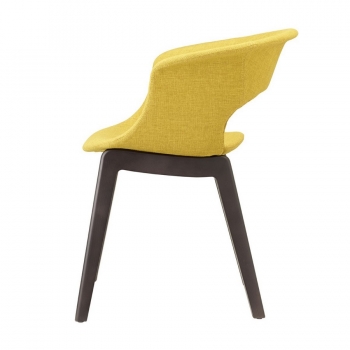 Natural Miss B Pop Armchair of Scab Upholstered plastic design
