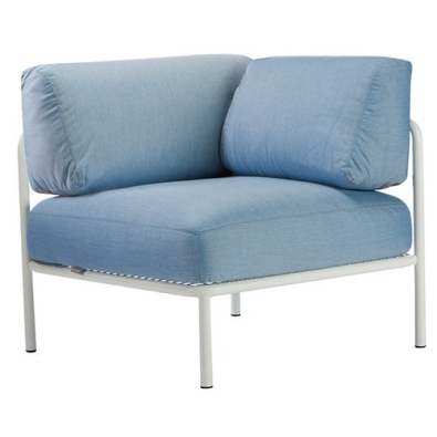 Vermobil Miami lounge armchair in iron with cushions