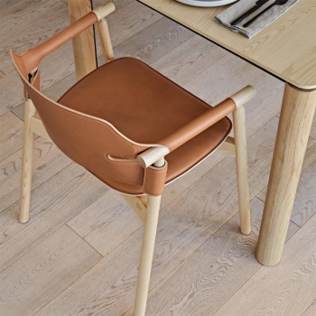 Suite PL CU wooden armchair by Midj