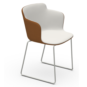 Calla PM armchair in polypropylene or padded