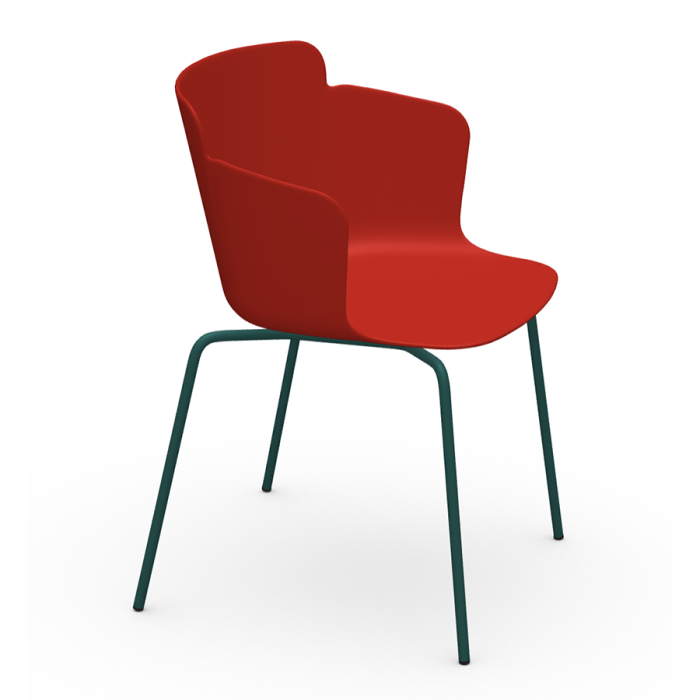 Calla PM armchair in polypropylene or padded