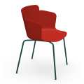 Calla PM armchair in polypropylene or padded