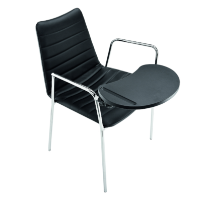 Cover PM TS armchair in metal covered in fabric or leather by Midj