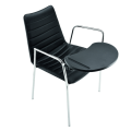 Cover PM TV TS armchair upholstered with writing tablet by Midj