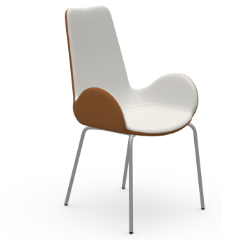 Dalia PA/PB M padded armchair by Midj