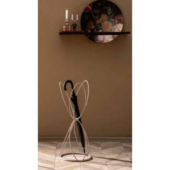 Vanity lacquered metal umbrella stand by Tonin Casa
