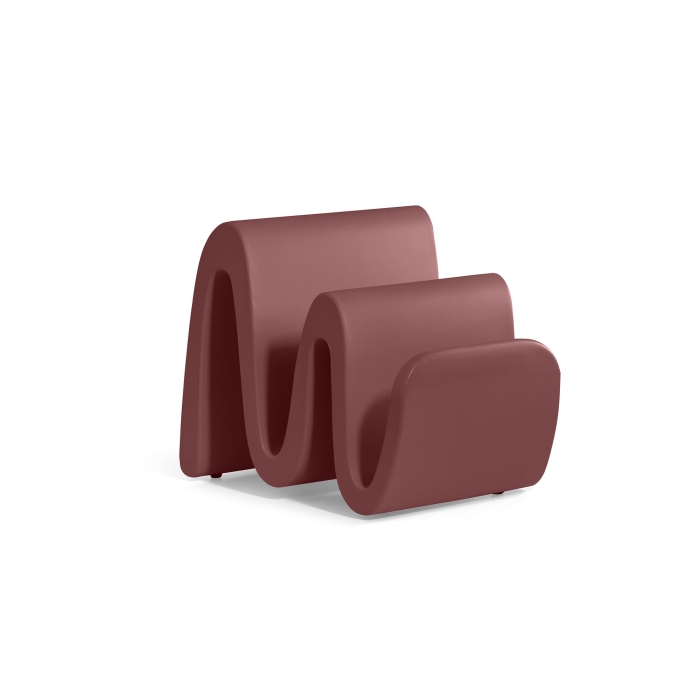 Wave Magazine Rack by Lyxo