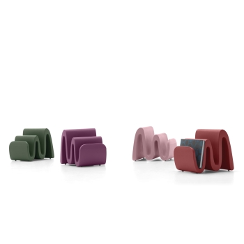 Wave Magazine Rack by Lyxo