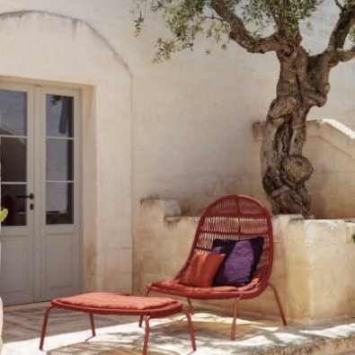 Panama ottoman by Talenti