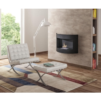 Redonda Bio Fireplace Wall by Stones