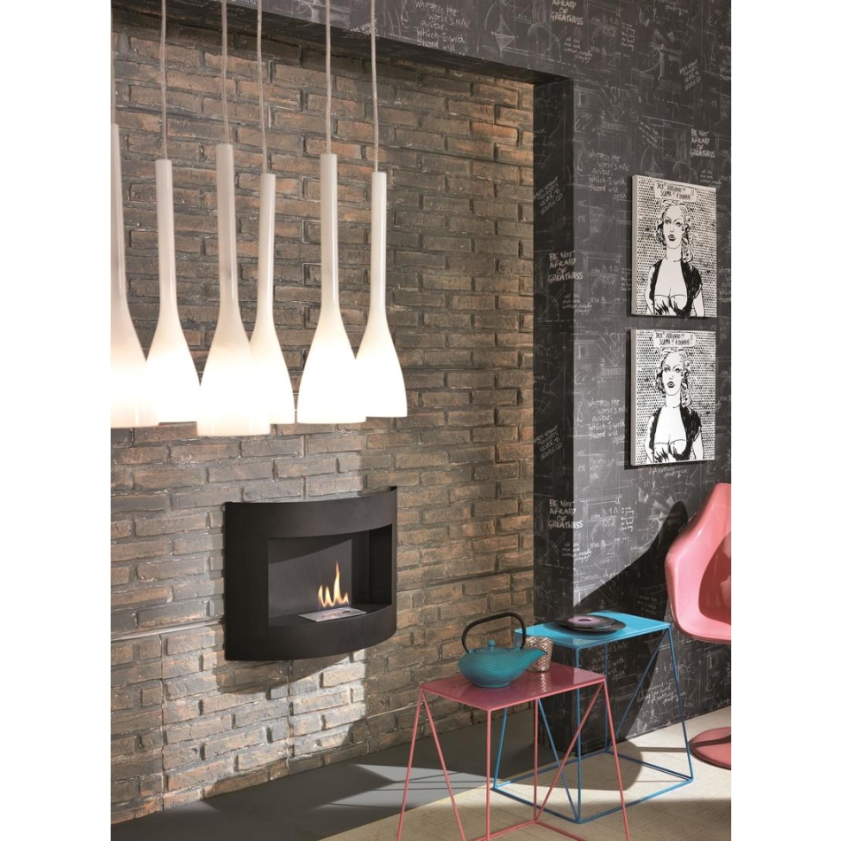 Redonda Bio Fireplace Wall by Stones