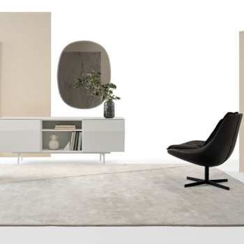 Renoir by Bontempi shaped mirror