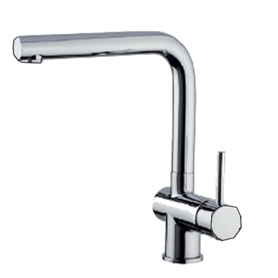 ALFA mixer tap with Foster swivel spout