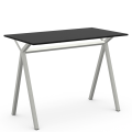 Dama desk with metal structure by Midj