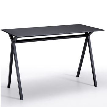 Dama desk with metal structure by Midj