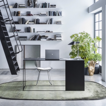 Metal desk by Adriani & Rossi