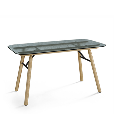 Suite desk in metal and glass by Midj