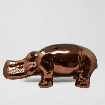 Hippo sculpture by Adriani&Rossi