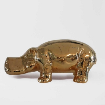 Hippo sculpture by Adriani&Rossi