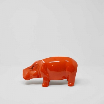 Hippo mini sculpture by Adriani & Rossi