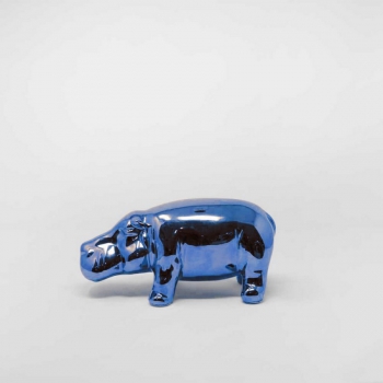 Hippo mini sculpture by Adriani & Rossi