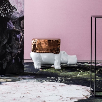 Hippo Wagon sculpture by Adriani & Rossi