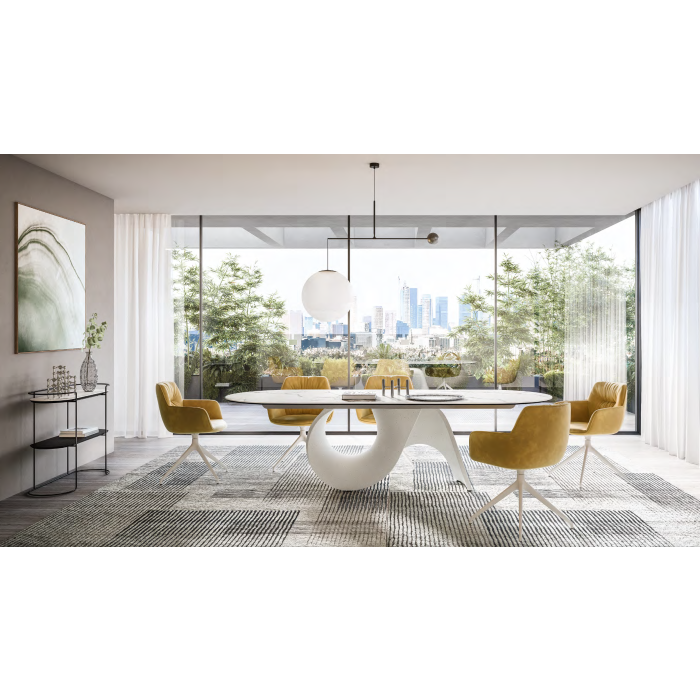 Icaro CS4114-r 200 Calligaris extendable table