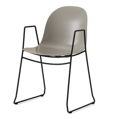 Academy CB1697 chair by Connubia with armrests
