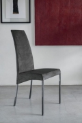 Aida chair by Bontempi with upholstered steel structure