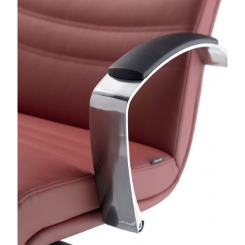 Alfa chair by Olivo & Groppo with wheels