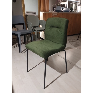 Alice Pop padded chair by Scab Design, ready for delivery.