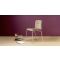Alice Pop padded chair with steel frame by Scab Design