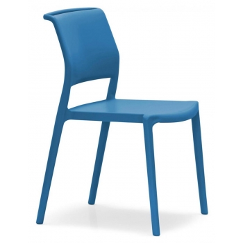 Ara stackable chair by Pedrali polypropylene