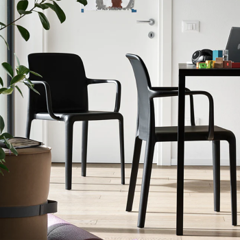 Bayo CB2119 chair by Connubia with armrests