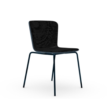 Calla S M_M chair in polypropylene or padded
