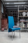 Charonne chair by Tonin Casa covered in eco-leather or fabric