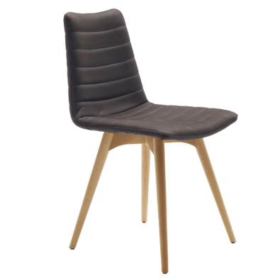 Cover S M_Q TS metal chair covered in fabric or leather by Midj