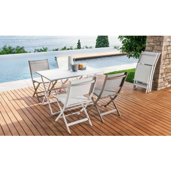 Queen dining chair by Talenti for folding outdoor